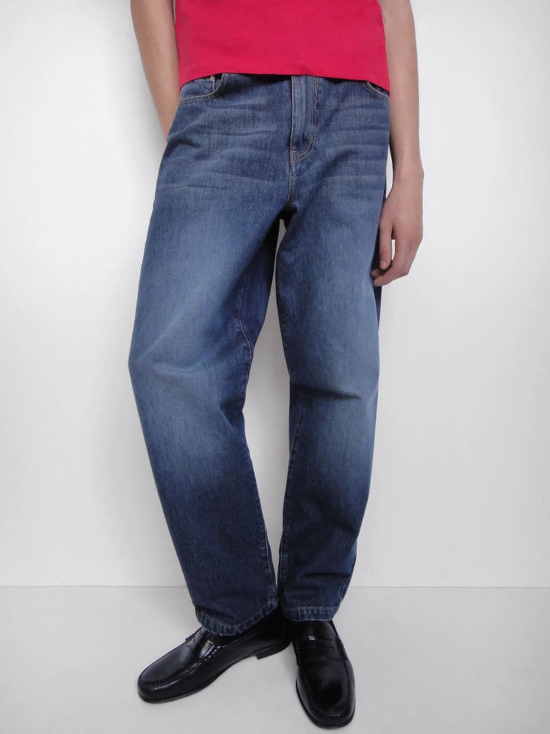 [34,36,38]기마구아스 Charlie 데님 팬츠 상품이미지3