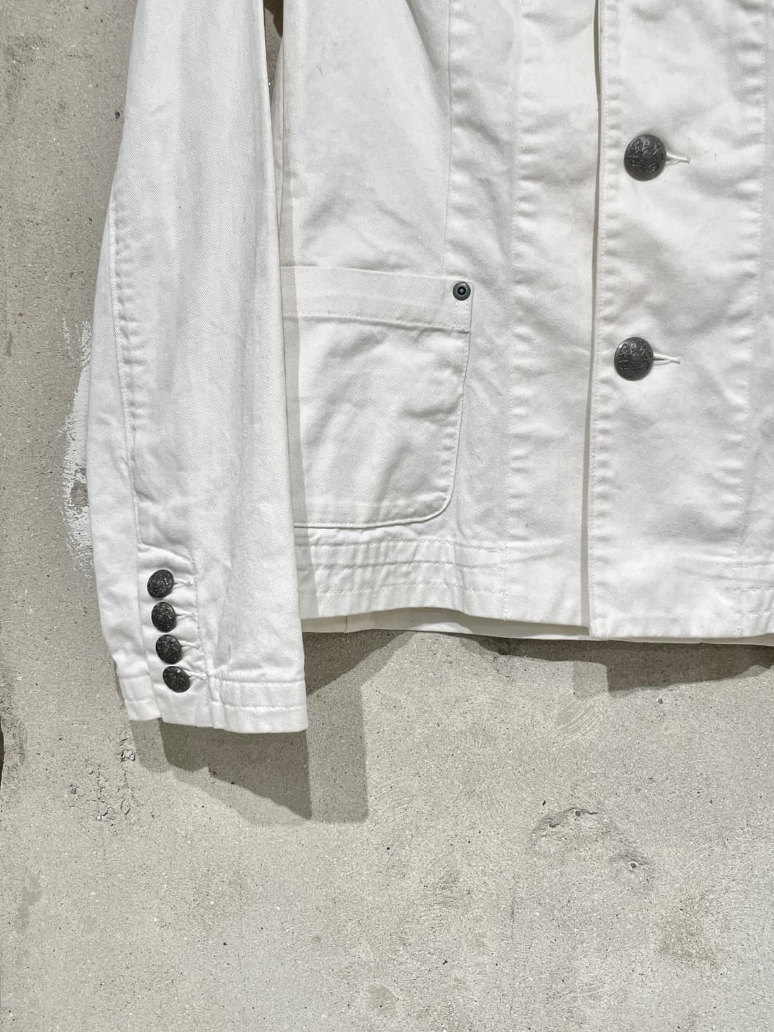 랄프 로렌 화이트 크라운 패치 코튼 자켓 상품이미지4