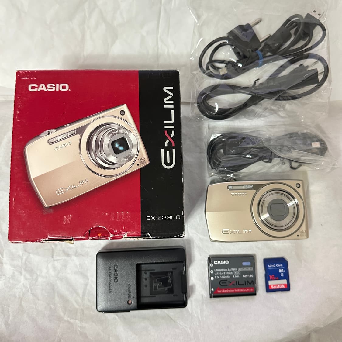 카시오 엑슬림 z2300 모카 나연 로제 디카 박스셋 상품이미지1