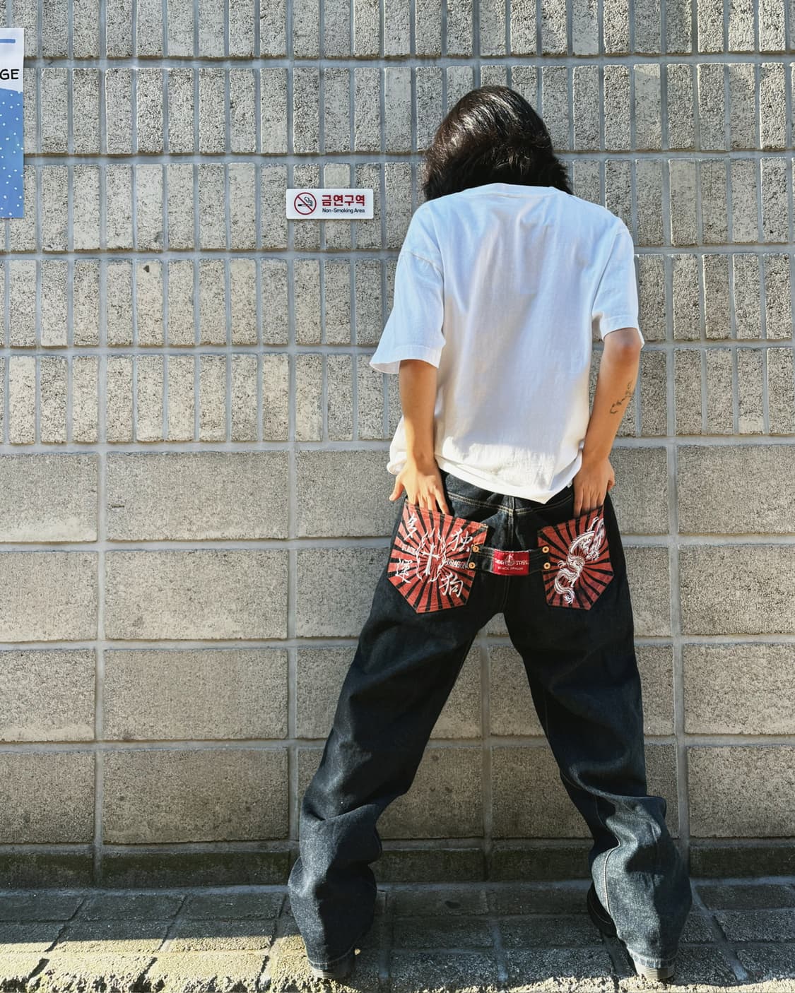 도그타운 오리엔탈 와이드 데님 팬츠 상품이미지3