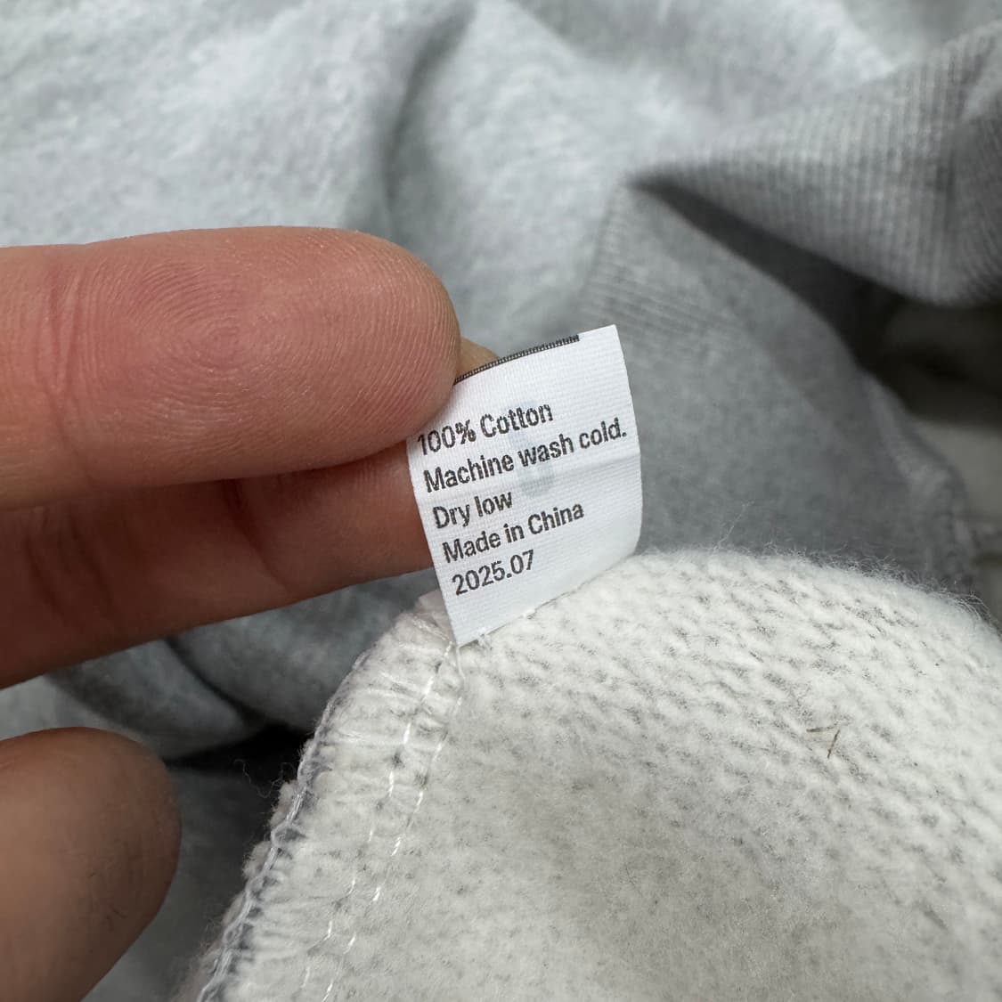 *새상품* 칸예 이지 후드집업 그레이 상품이미지6