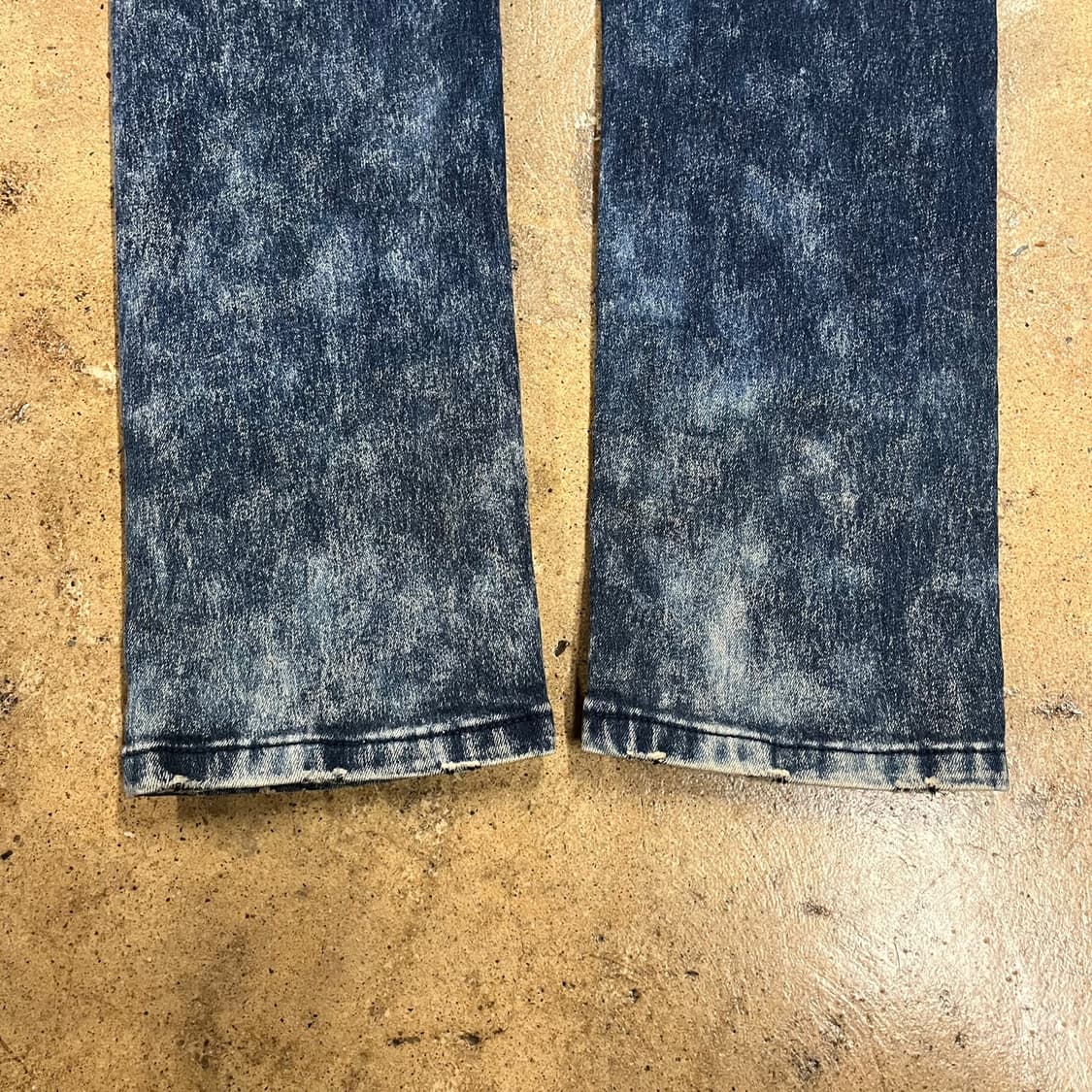 [정품/30] 에비수 데님 청바지 블루 워싱진 b10 상품이미지9