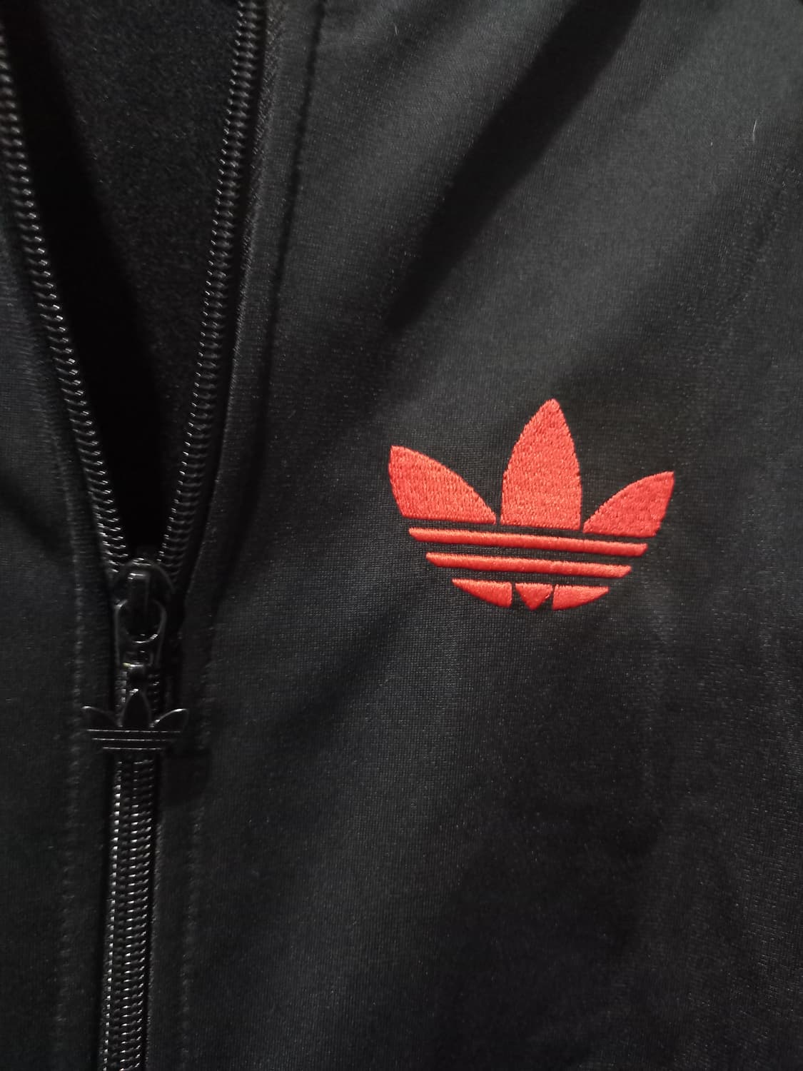 아디다스 파이어버드 검빨 블랙 트랙탑 저지 져지집업 100/L 상품이미지3