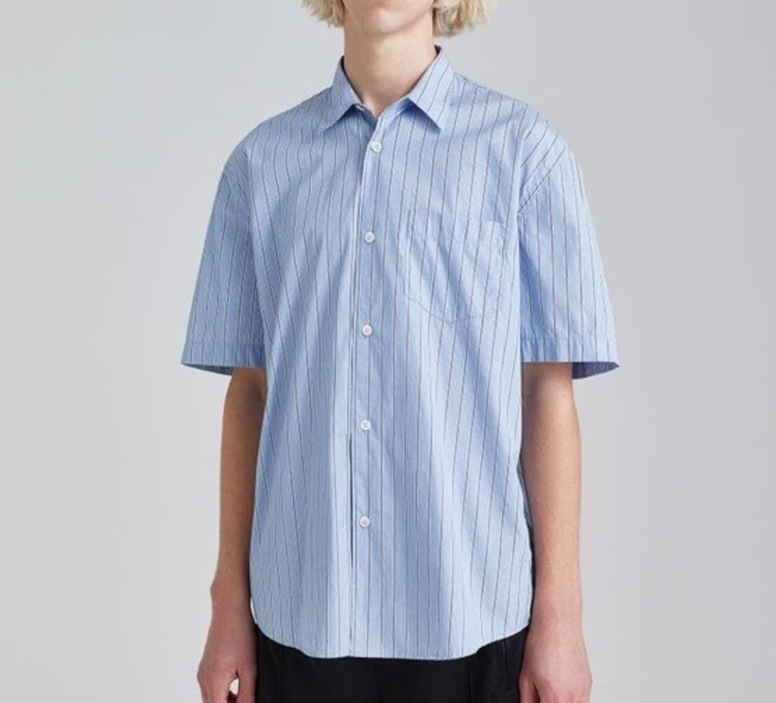 (95) 아워레가시 스트라이프 반팔 셔츠 상품이미지5