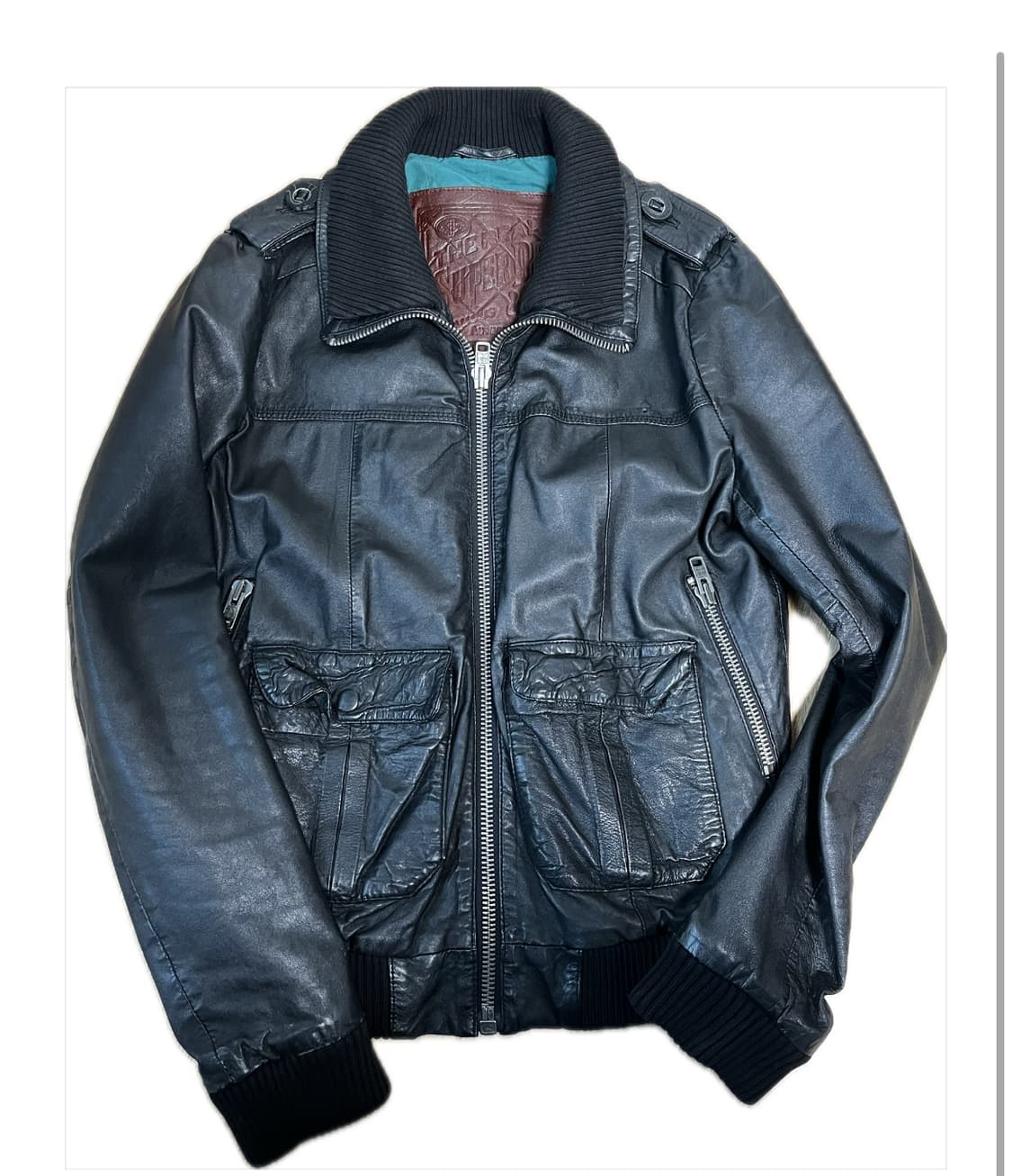 슈퍼드라이 가죽자켓 상품이미지1