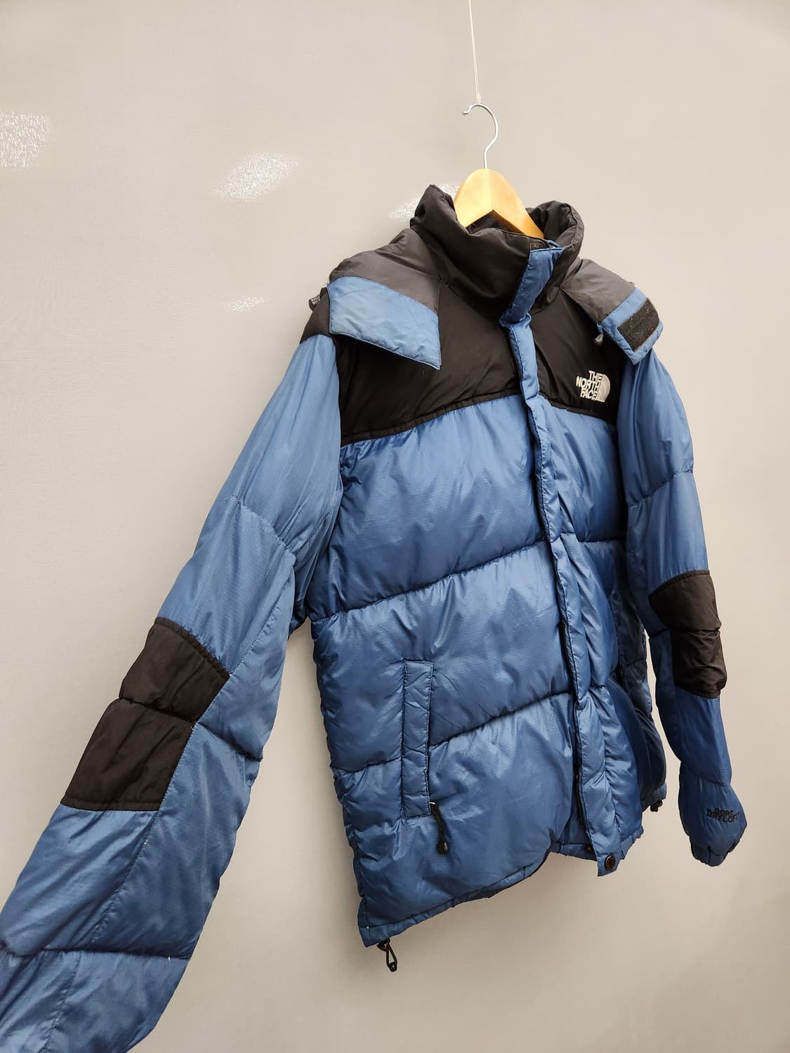 노스페이스 드라이로프트 블루 구스다운 패딩 상품이미지2
