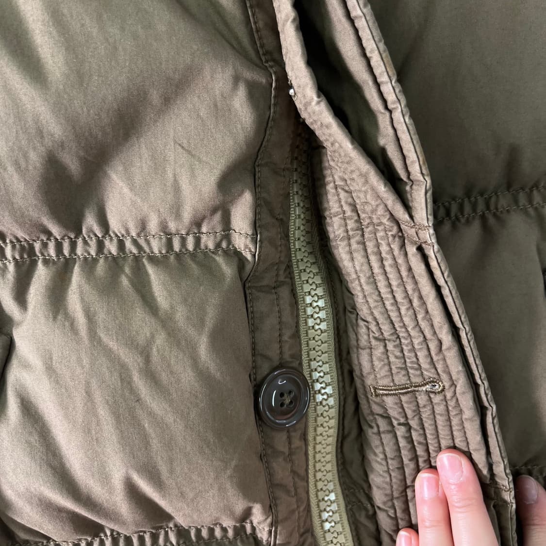 95 폴로랄프로렌 데님엔서플라이 구스 패딩 조끼 상품이미지4