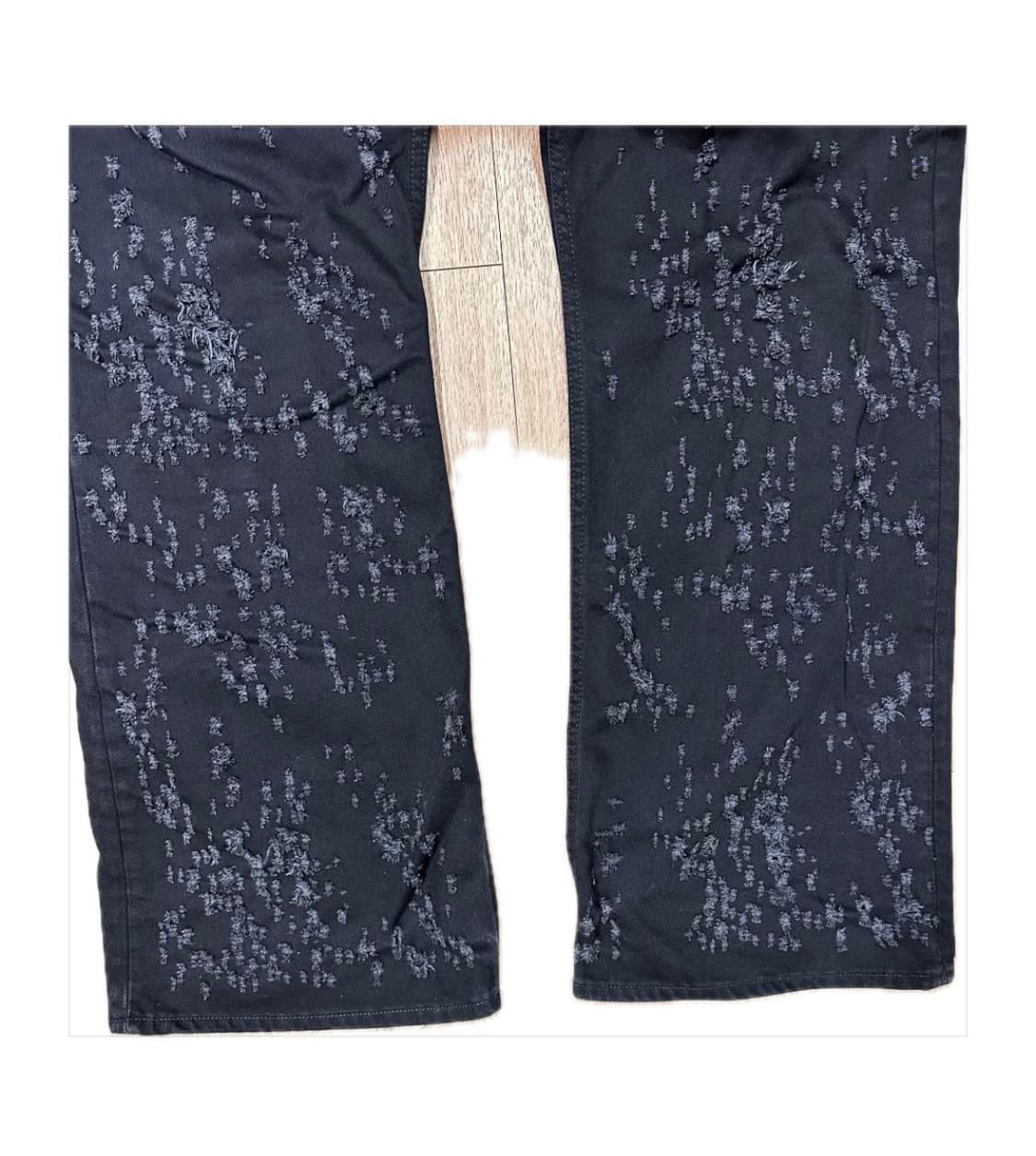 아크네스튜디오 블랙 샷건 데님 팬츠 32 상품이미지3