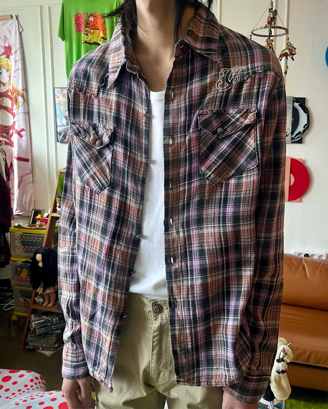 Indian Motorcycle Stitch Western Shirt 상품이미지3