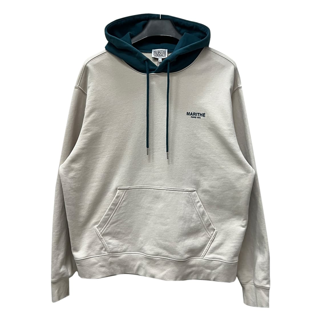 마리떼 프랑소와 저버 레귤러 로고 컬러 블록 후드티 L 상품이미지1