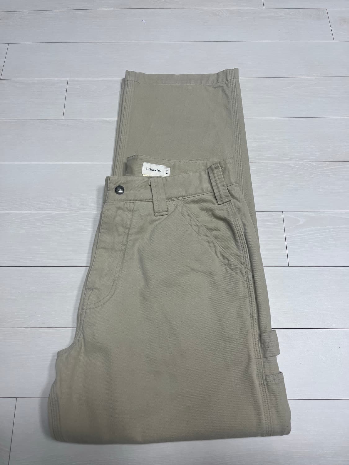 [카키스]Logger Pant Beige_S size 상품이미지8