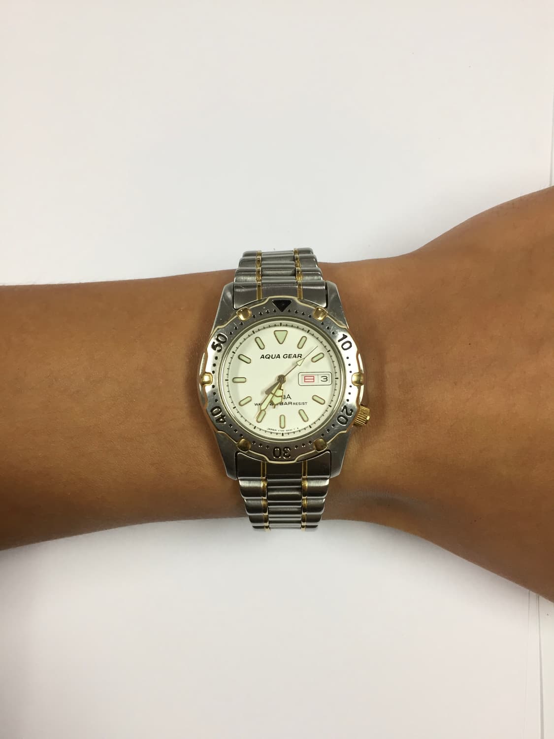 90s seiko alba aqua gear combi day-date 상품이미지6