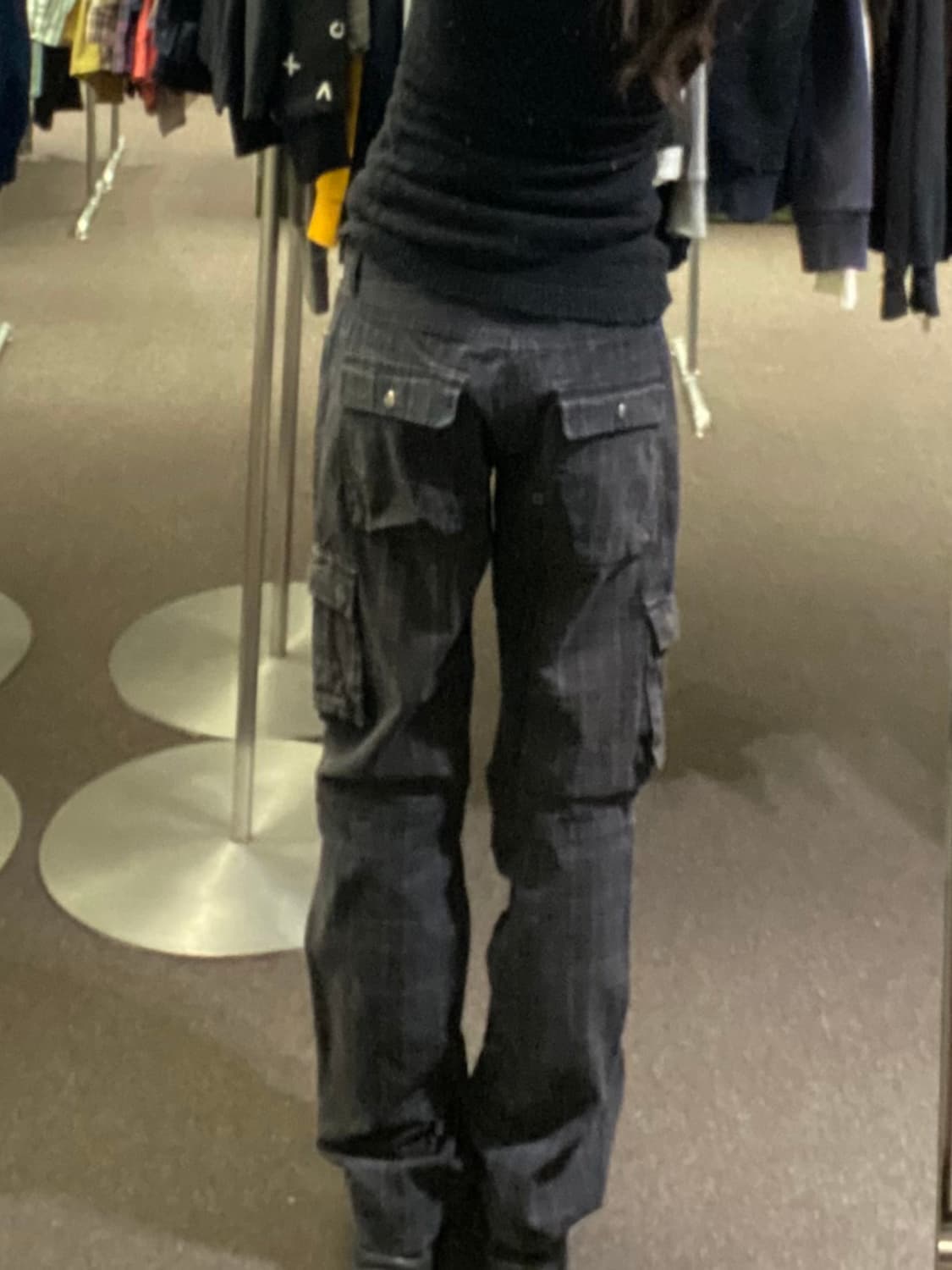 L)Japanese vintage 여성 멀티포켓 팬츠 상품이미지3