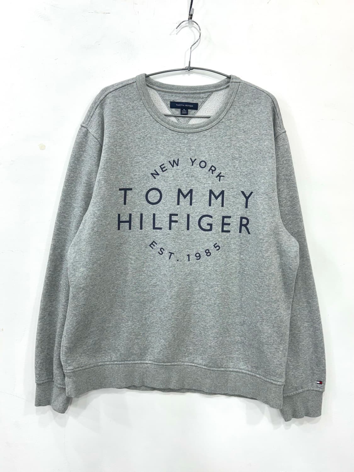 타미힐피거 스펠로고 스웻셔츠 XL 상품이미지4