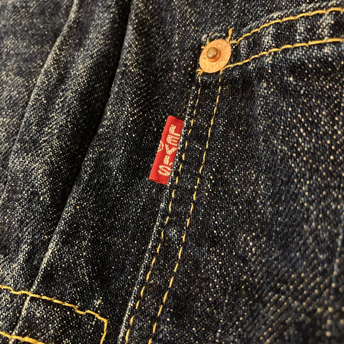 90s 리바이스 1세대 빅 e 데님 자켓 청자켓 상품이미지7