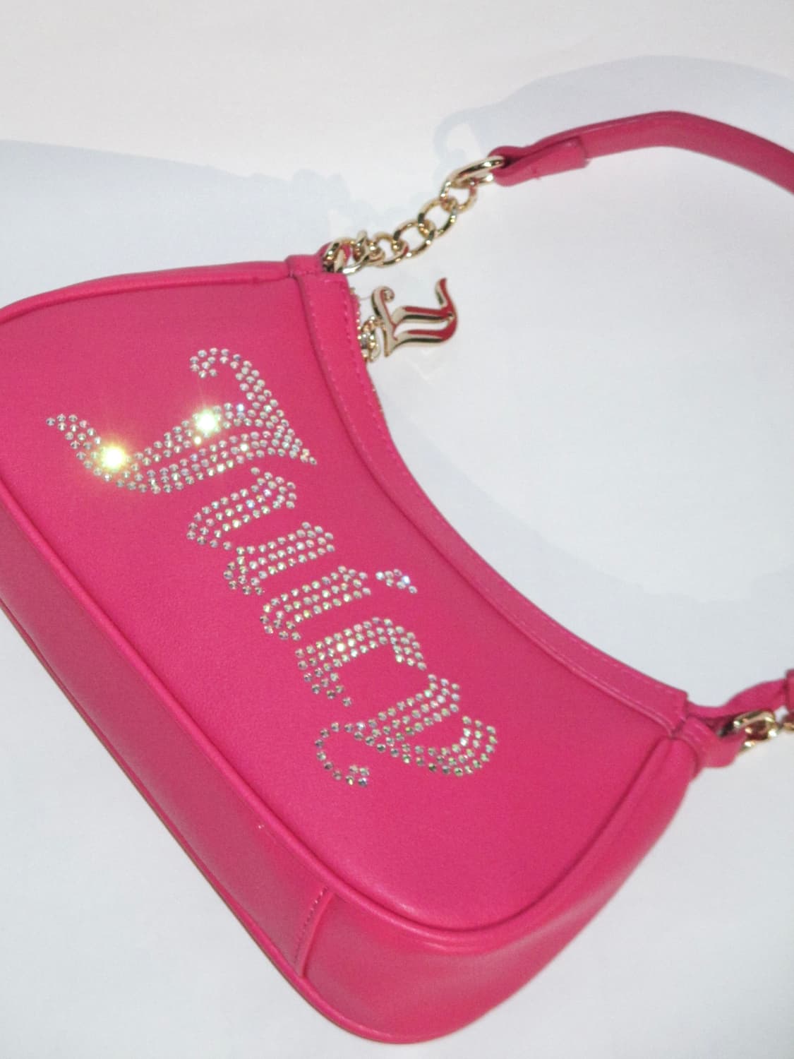 쥬시 꾸뛰르 y2k스타일 바비핑크 로고 숄더백 상품이미지2