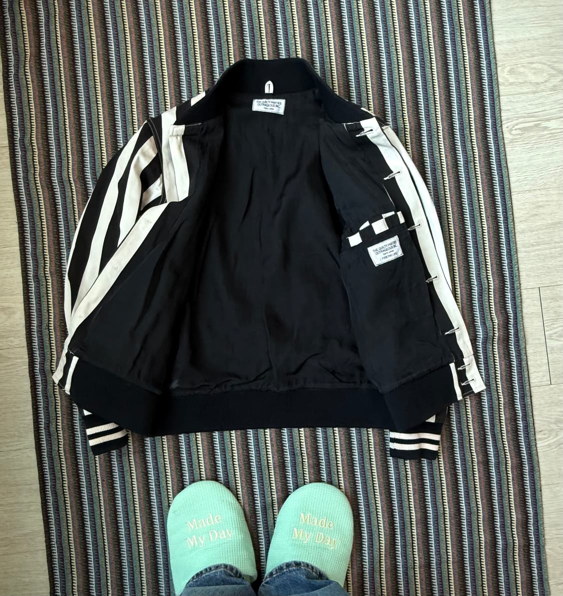 와코마리아 스트라이프 자켓 상품이미지3