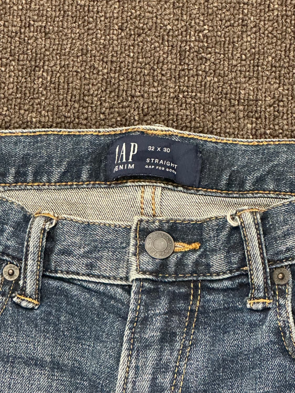 32x30)GAP vintage 스트레이트 핏 데님 팬츠 상품이미지2