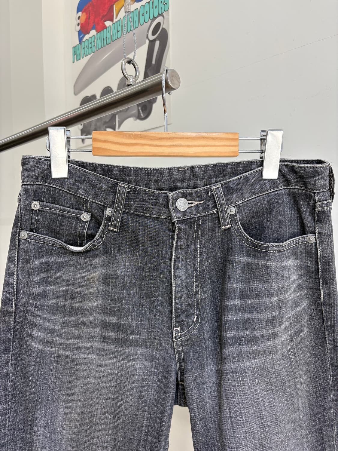 UNIQLO  부츠컷데님 상품이미지2