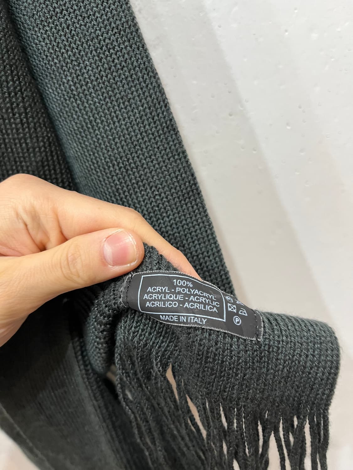 유나이티드 애로우즈 아크릴 머플러 스카프 Made in ITALY 상품이미지3