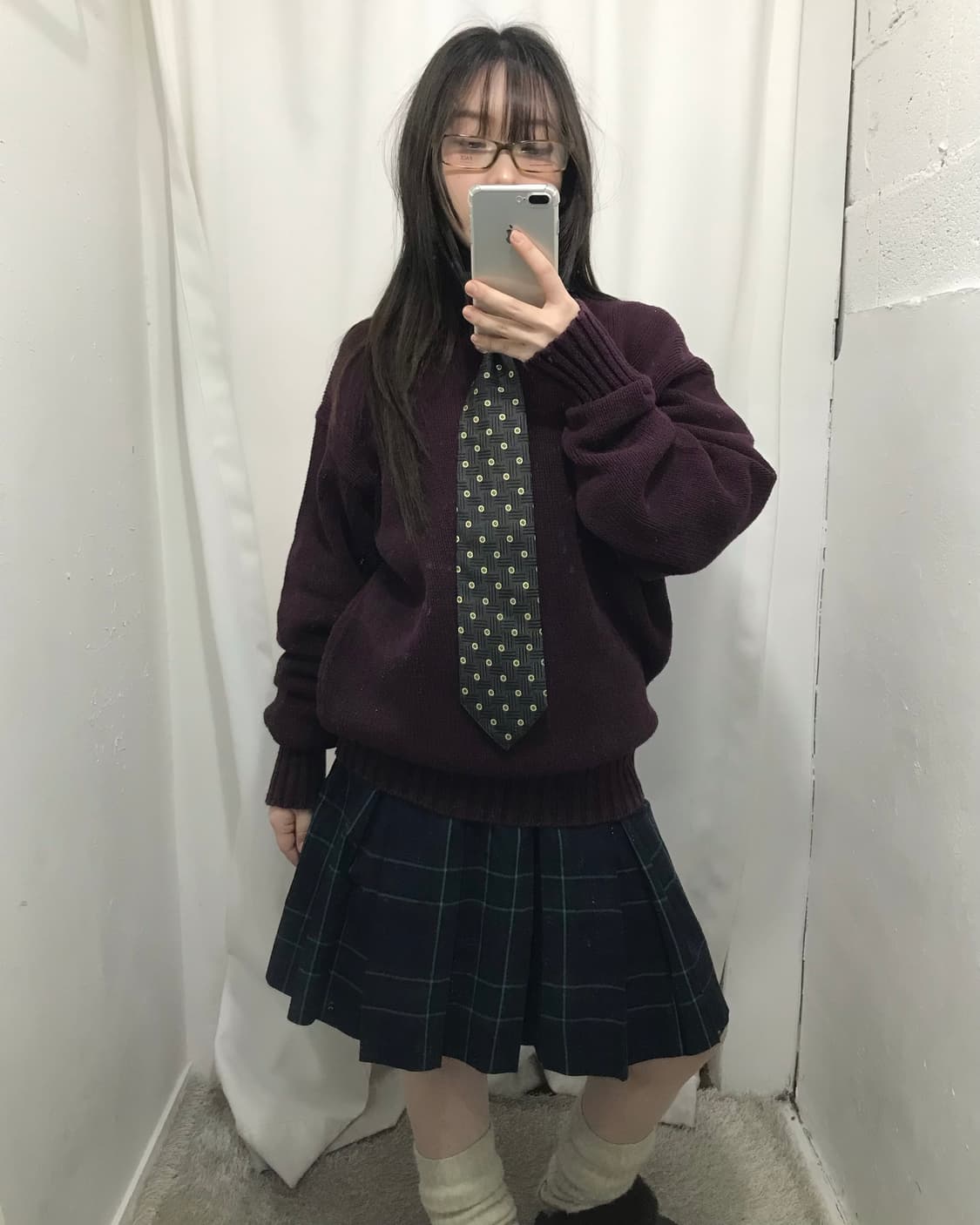 핀터깔 너드 괴짜 코디 세트 🤍 상품이미지1