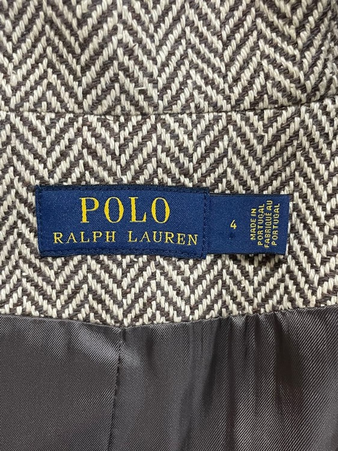 폴로랄프로렌 여성 헤링본 실크 블렌드 블레이저 자켓 4 상품이미지3