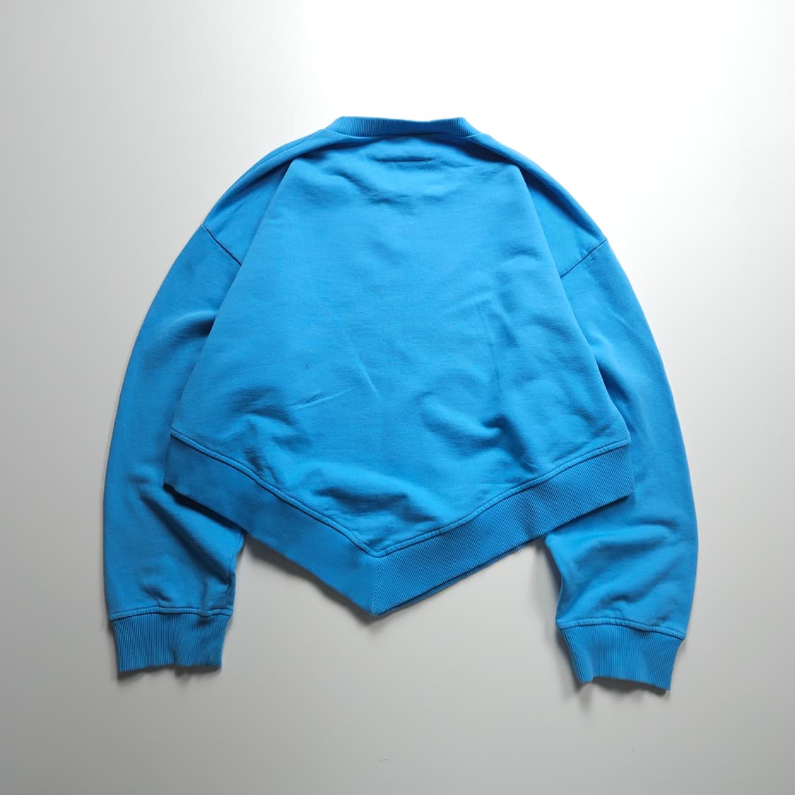 메종 마르지엘라 웨이스트 포인트 스티치 크롭 맨투맨 (S) 상품이미지2