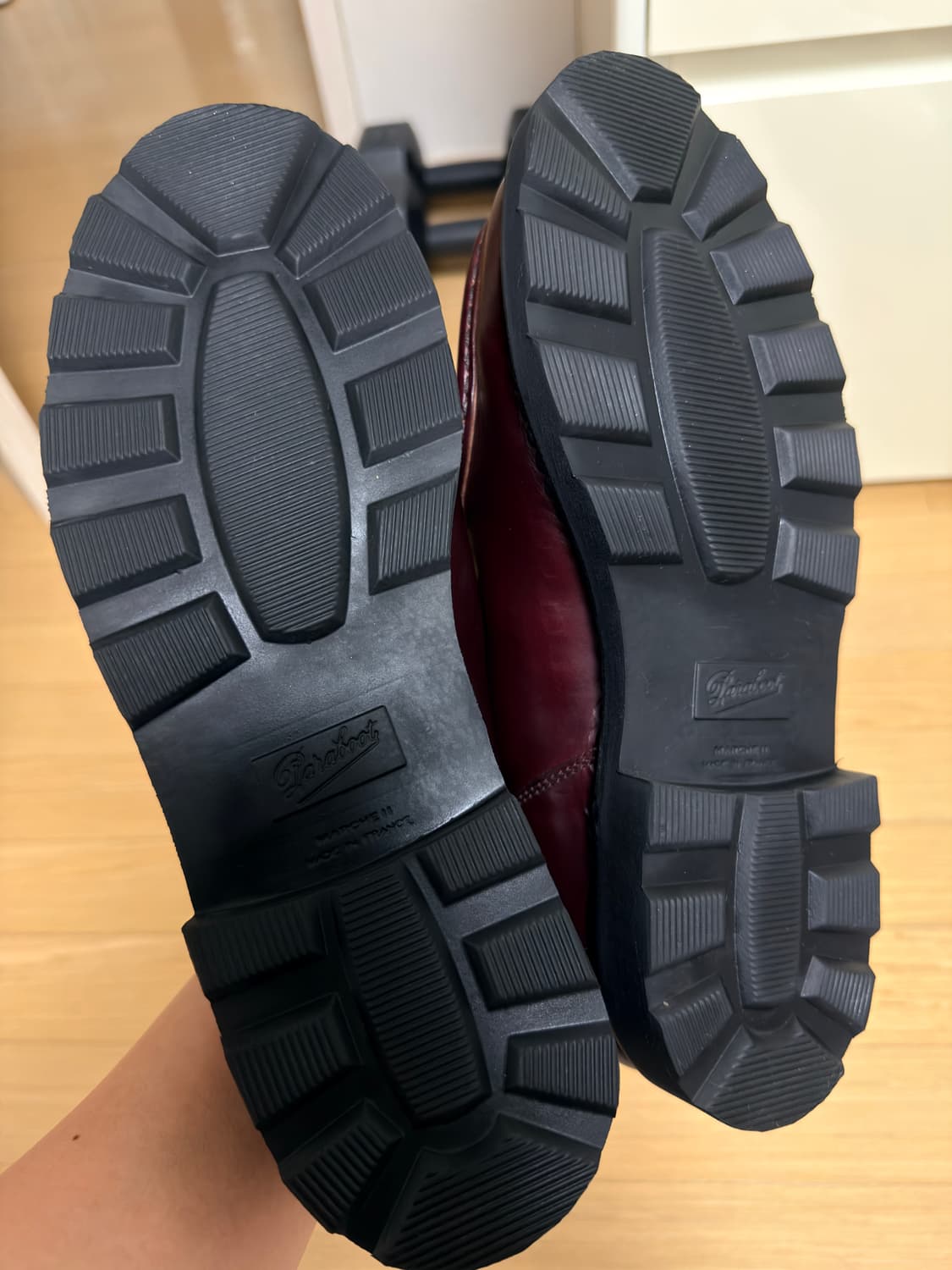 파라부트 미카엘 크롬악셀 버건디 42사이즈 상품이미지6