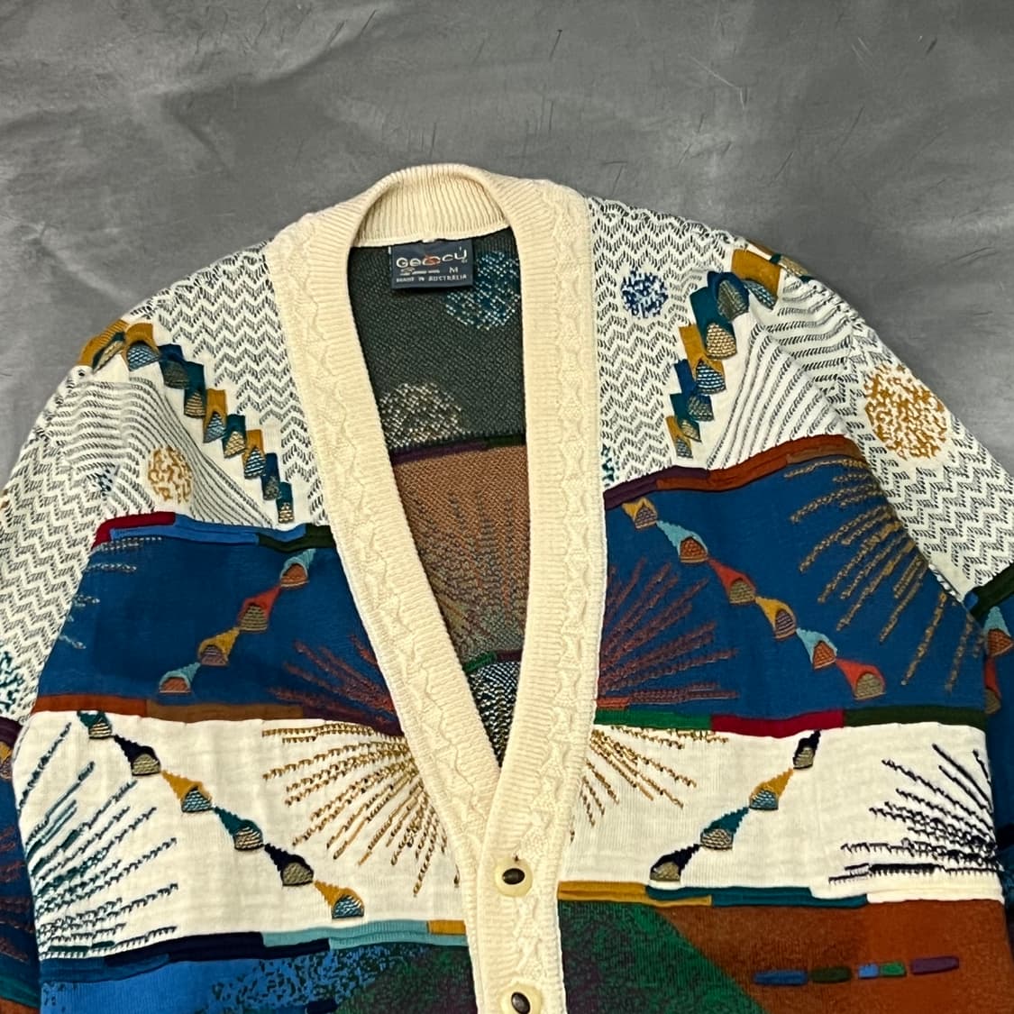  게쿠 케이블 울 가디건 y15508 상품이미지3