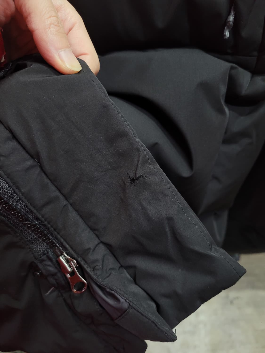 노스페이스 블랙 롱 패딩 상품이미지8