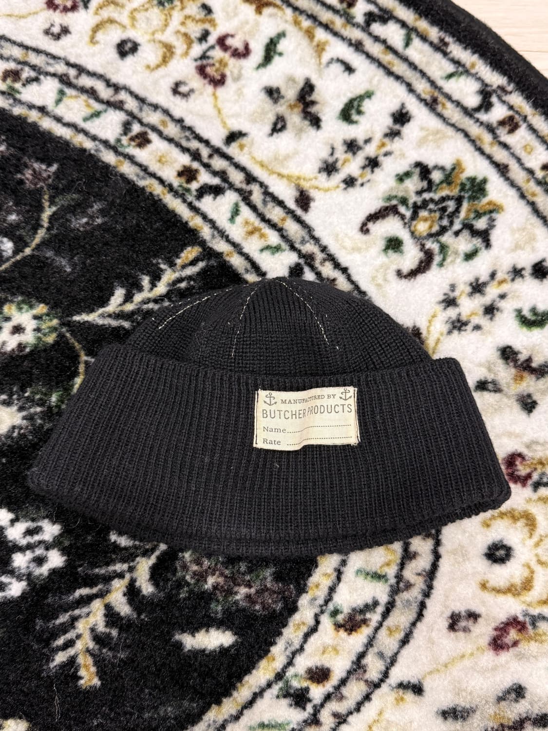 타임원클로딩 엣라코 부처프로덕트 비니 블랙 상품이미지1