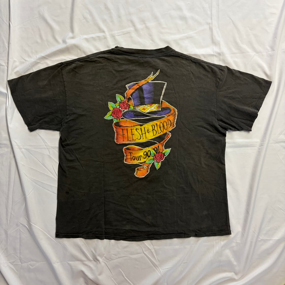 [XL] 90s 포이즌 빈티지 밴드 티셔츠 상품이미지2