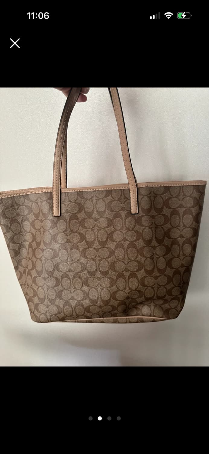 코치 패턴 토트백 가방 상품이미지2
