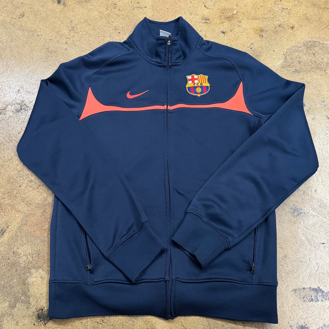 [정품/L] 나이키 FC 바르셀로나 트랙탑 져지 b10 상품이미지2
