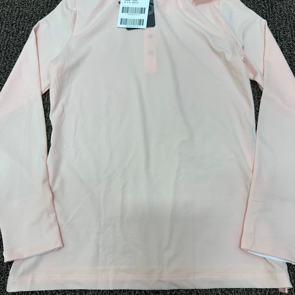 [새상품] 젝시믹스 여성 골프웨어 기능성 긴팔티셔츠 핑크 M 상품이미지8