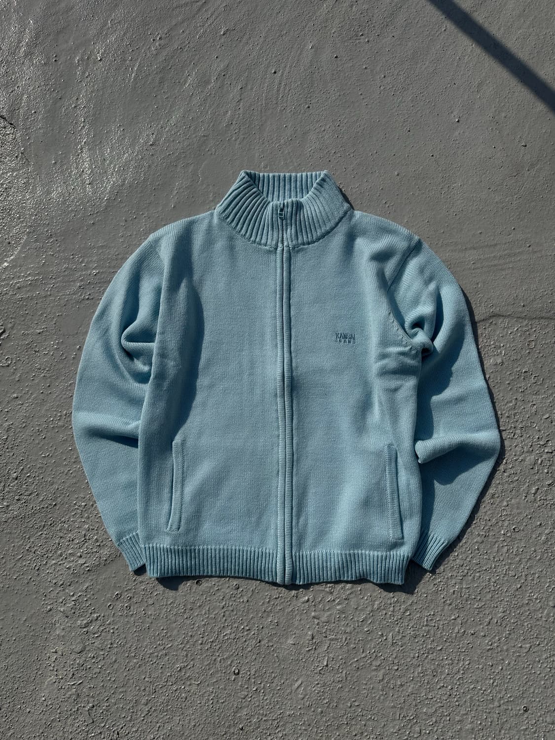 JP 칸사이 집업 니트 상품이미지1