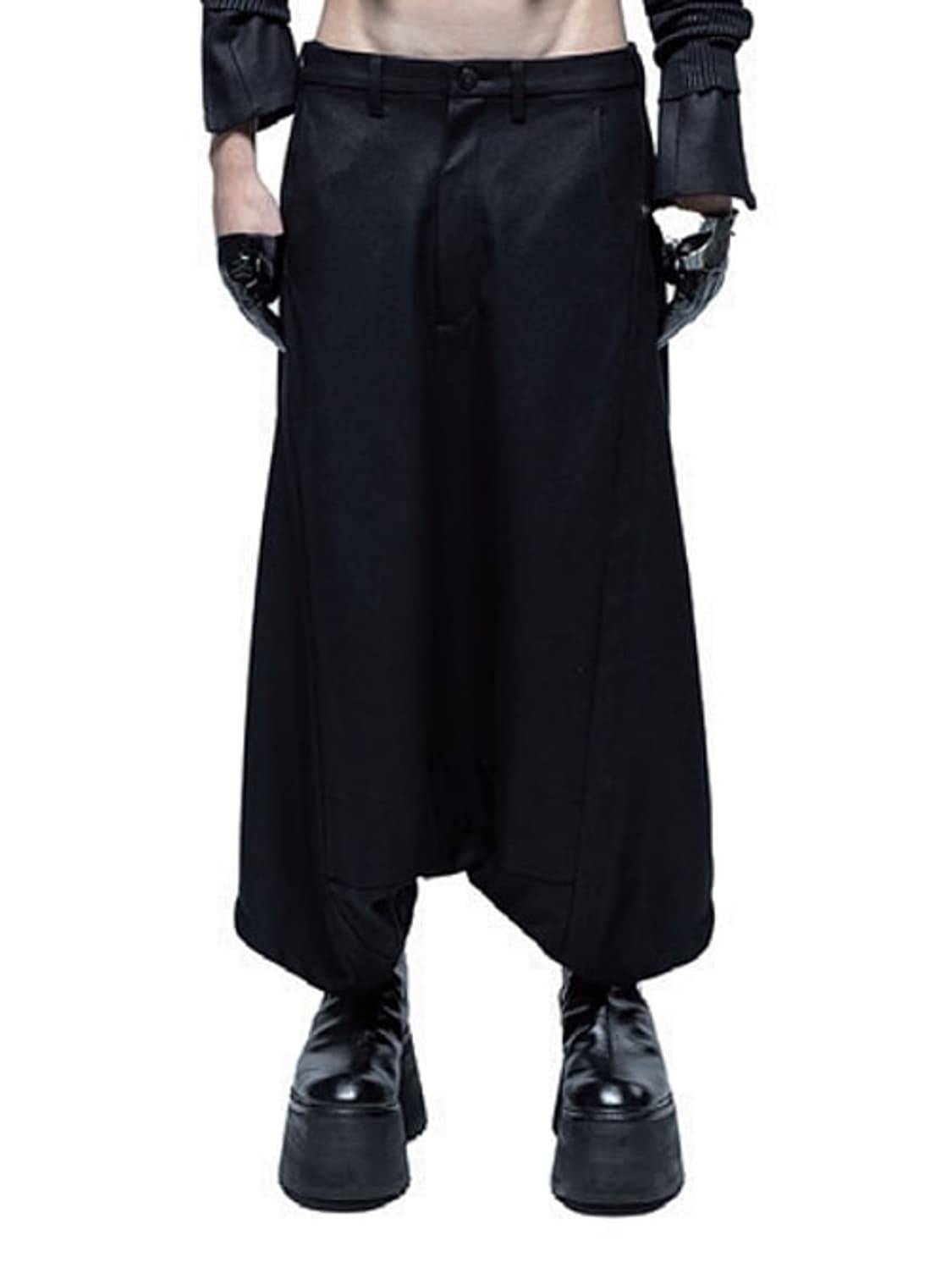 새상품 율리우스 울 레이온 벌룬 트라우저 2/3사이즈 상품이미지1