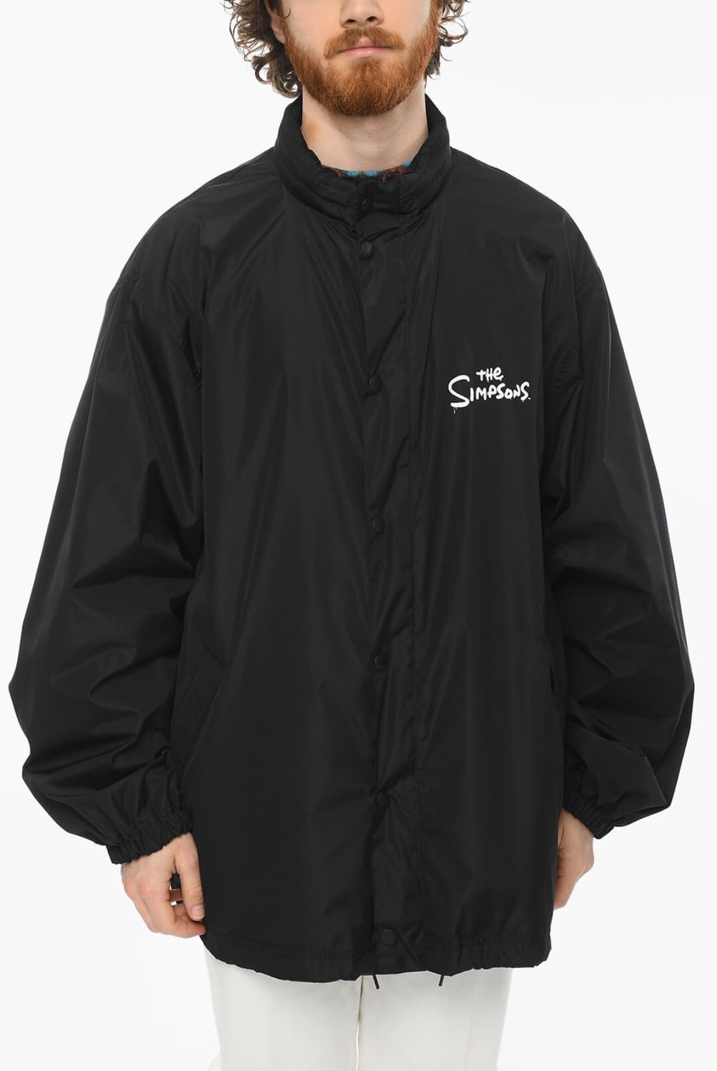 (백화점판) 발렌시아가 오버사이즈 심슨 콜라보 나일론 레인자켓 상품이미지3
