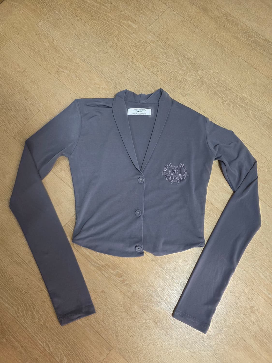 배드블러드 크롭 가디건 XS 상품이미지1