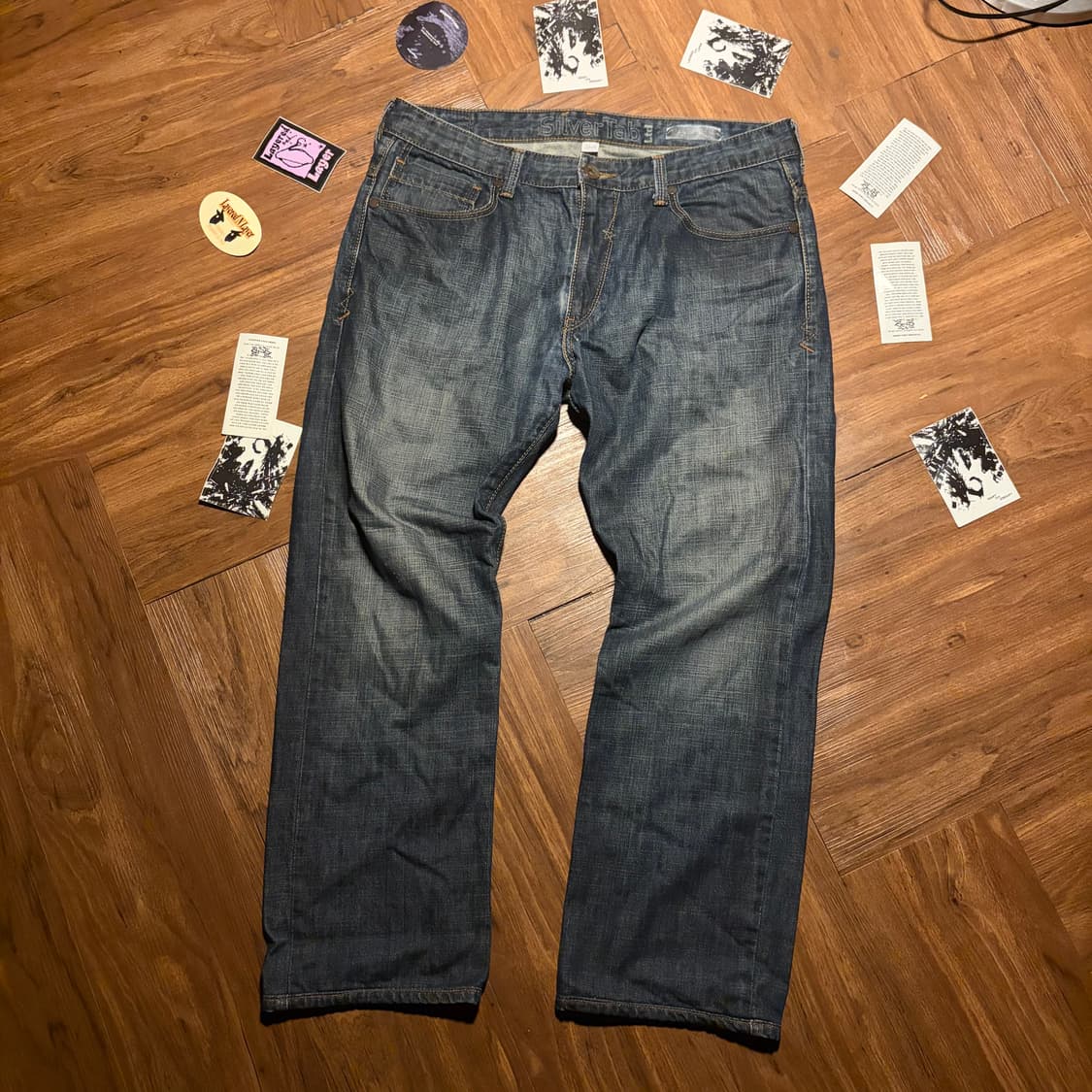 00S LEVIS SILVER TAB 슬림 스트레이트 데님 상품이미지1