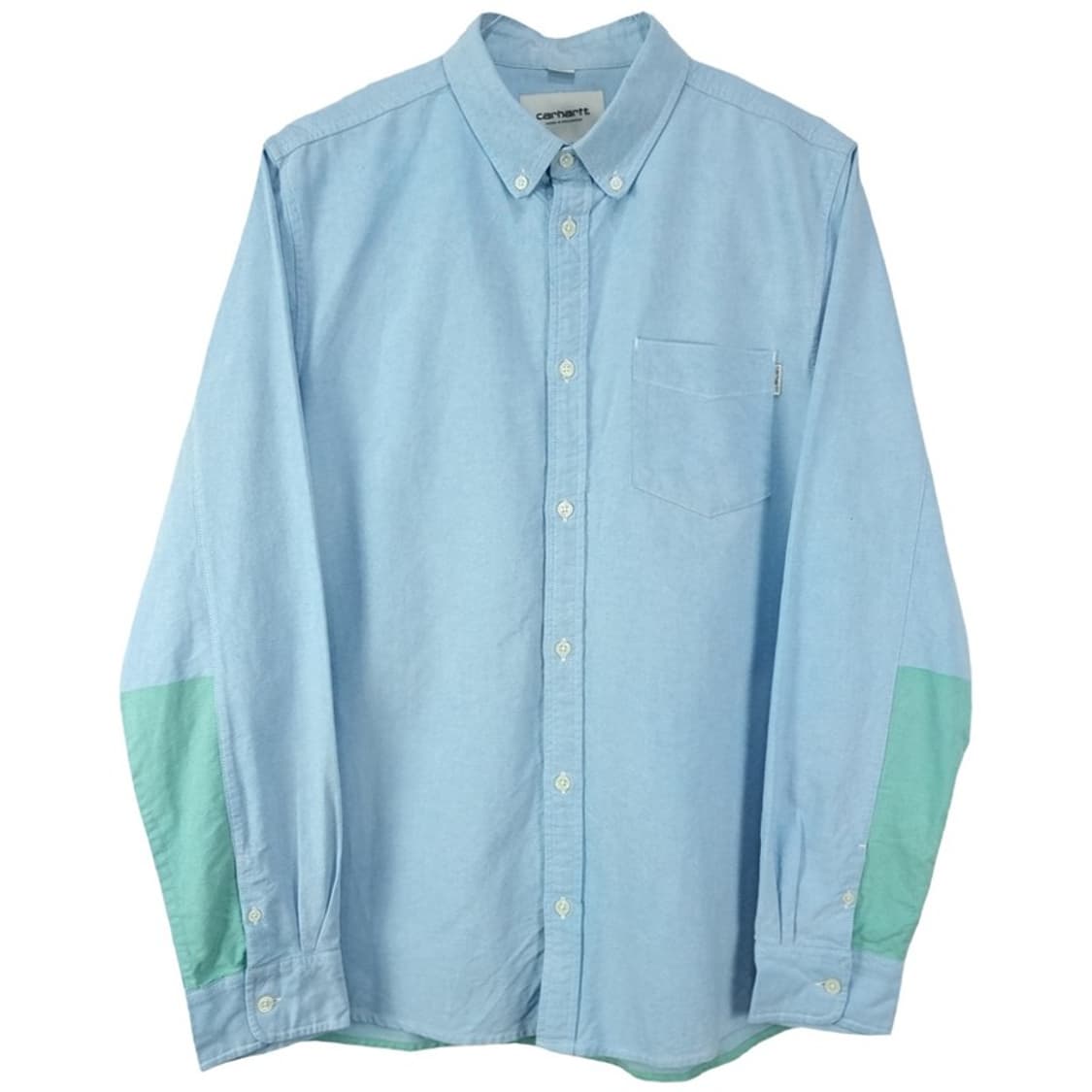 [칼하트 윕] 뒷판 배색 옥스포드 셔츠 스카이 M19927 상품이미지2