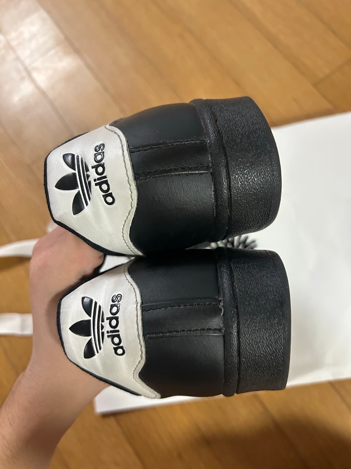 아디다스 슈퍼스타 블랙 280 상품이미지6