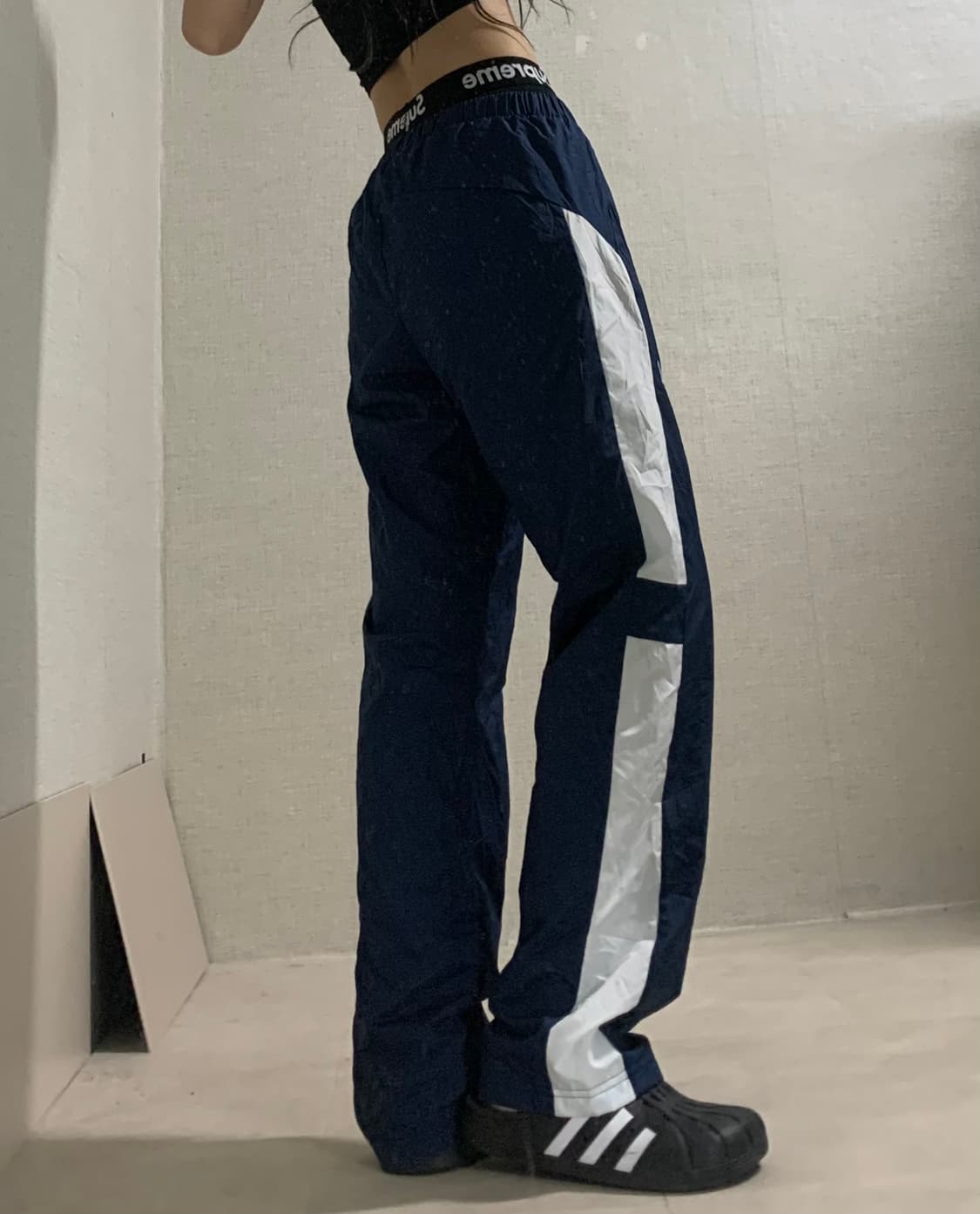 Adidas navy training pants 상품이미지6