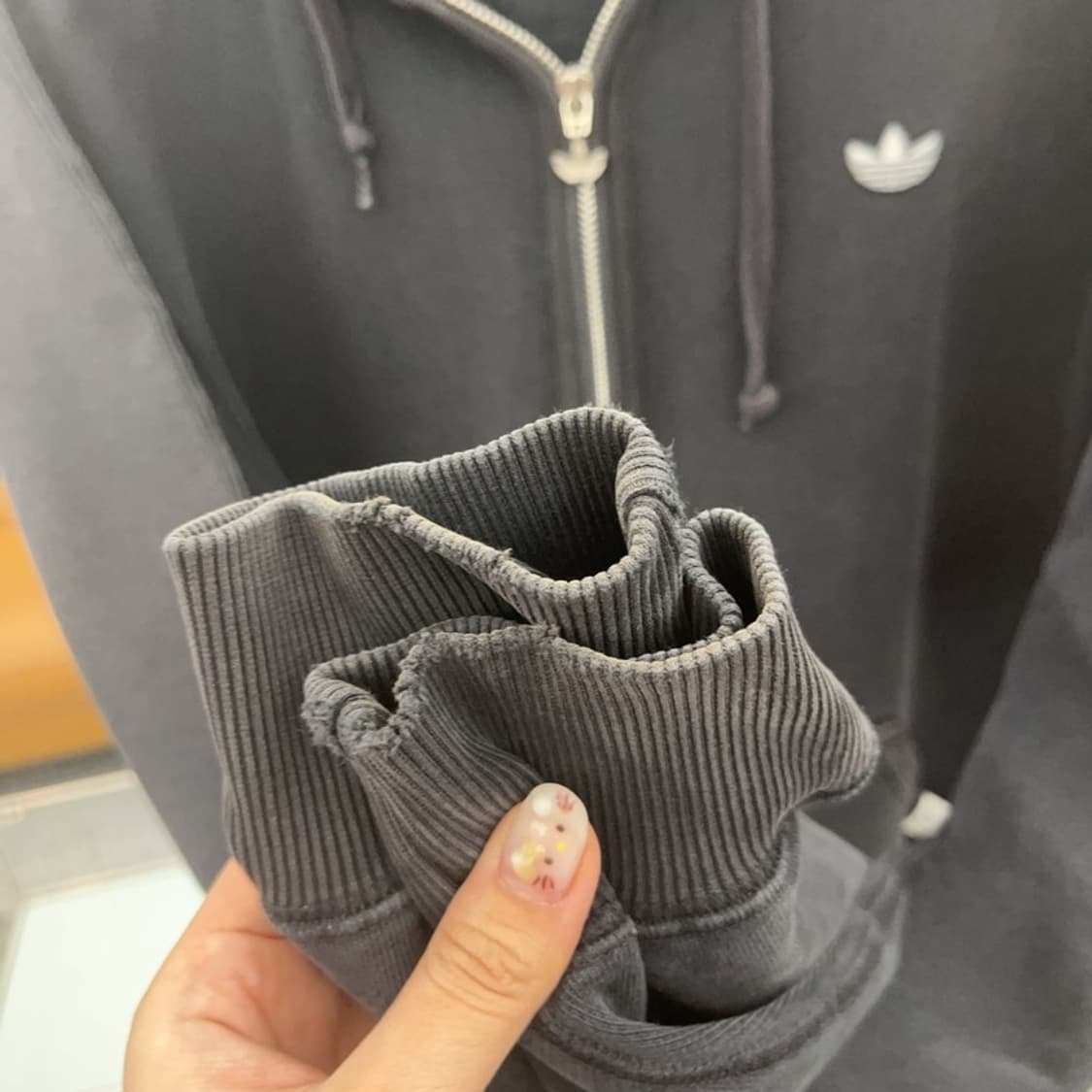 아디다스 흑탭 파이어버드 후드집업 105 C06363 상품이미지7