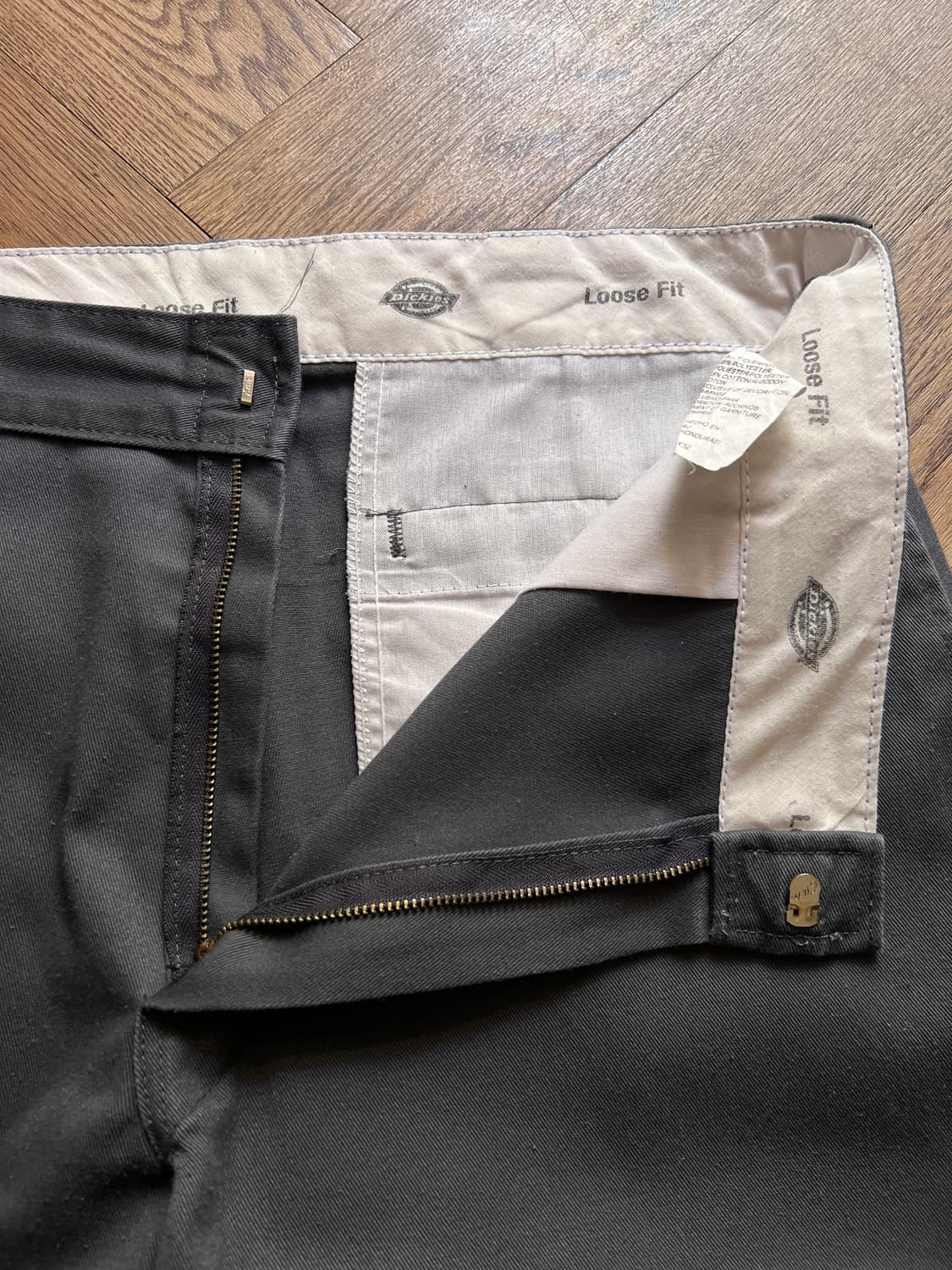 [34]디키즈 USA 차콜그레이 더블니 워크 팬츠 상품이미지3