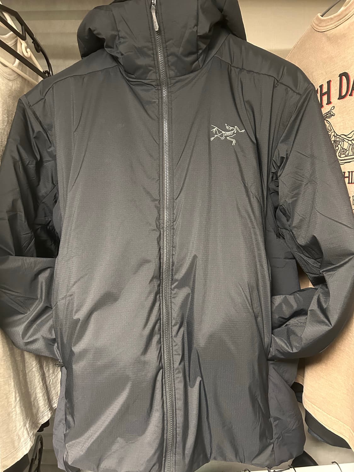 아크테릭스 아톰 sv 후드 블랙 L 상품이미지1