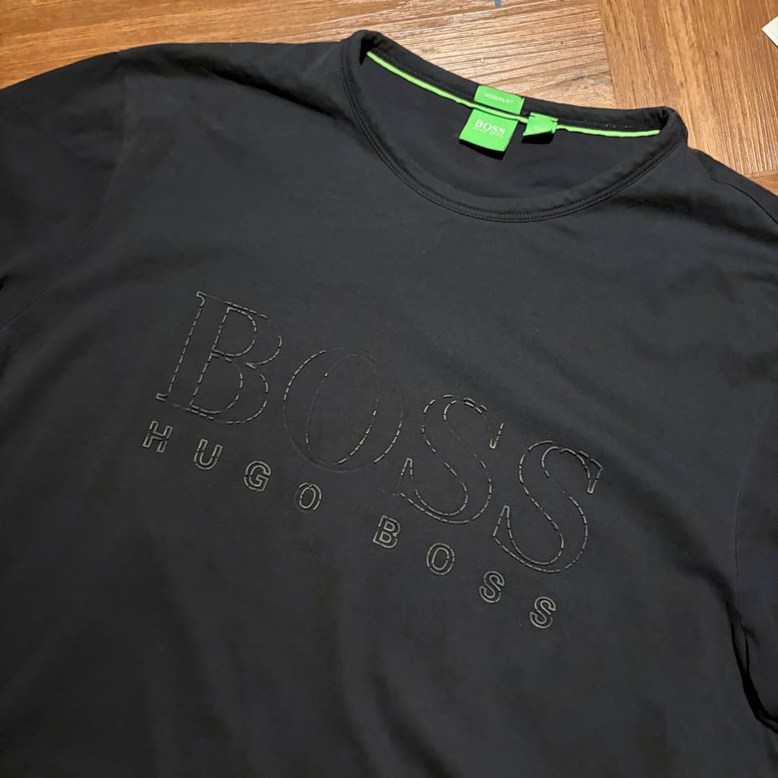 HUGO BOSS 휴고 보스 모던핏 로고 반팔티 상품이미지2