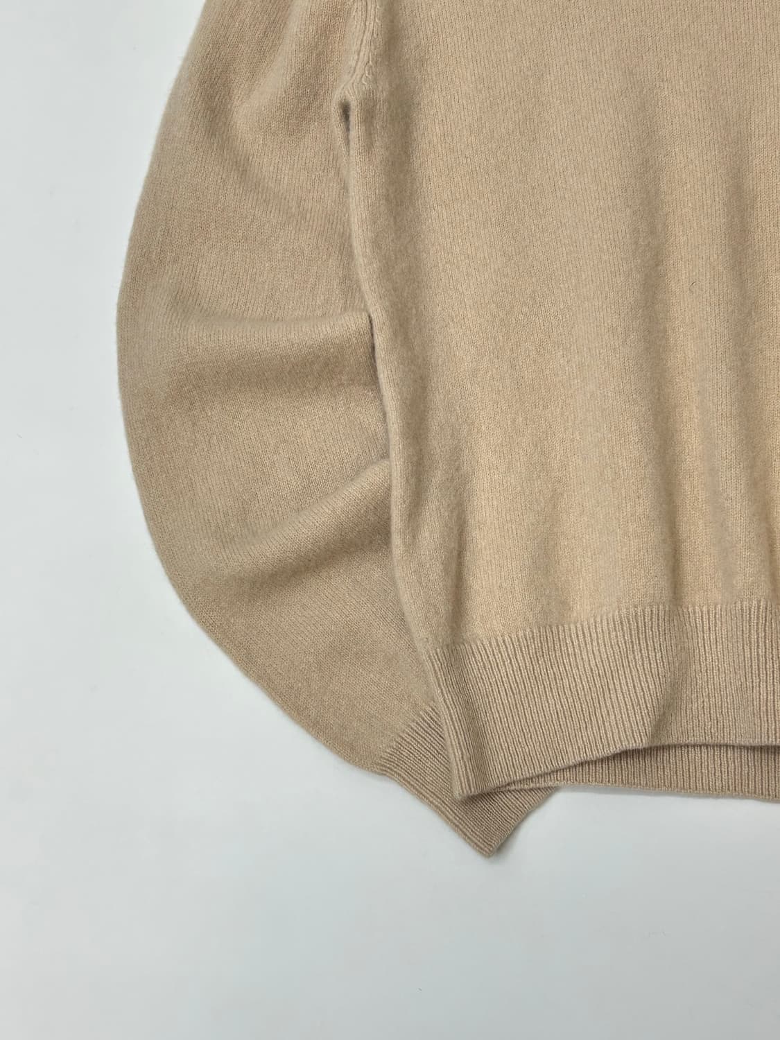 Maison Kitsune 메종키츠네 라운드넥 베이지 니트 상품이미지3