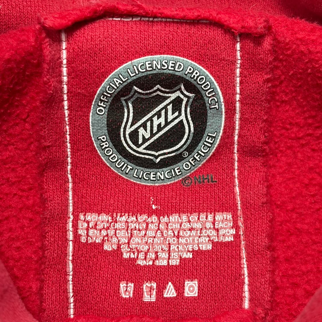  NHL 자수 그래픽 후드 v1471 상품이미지6