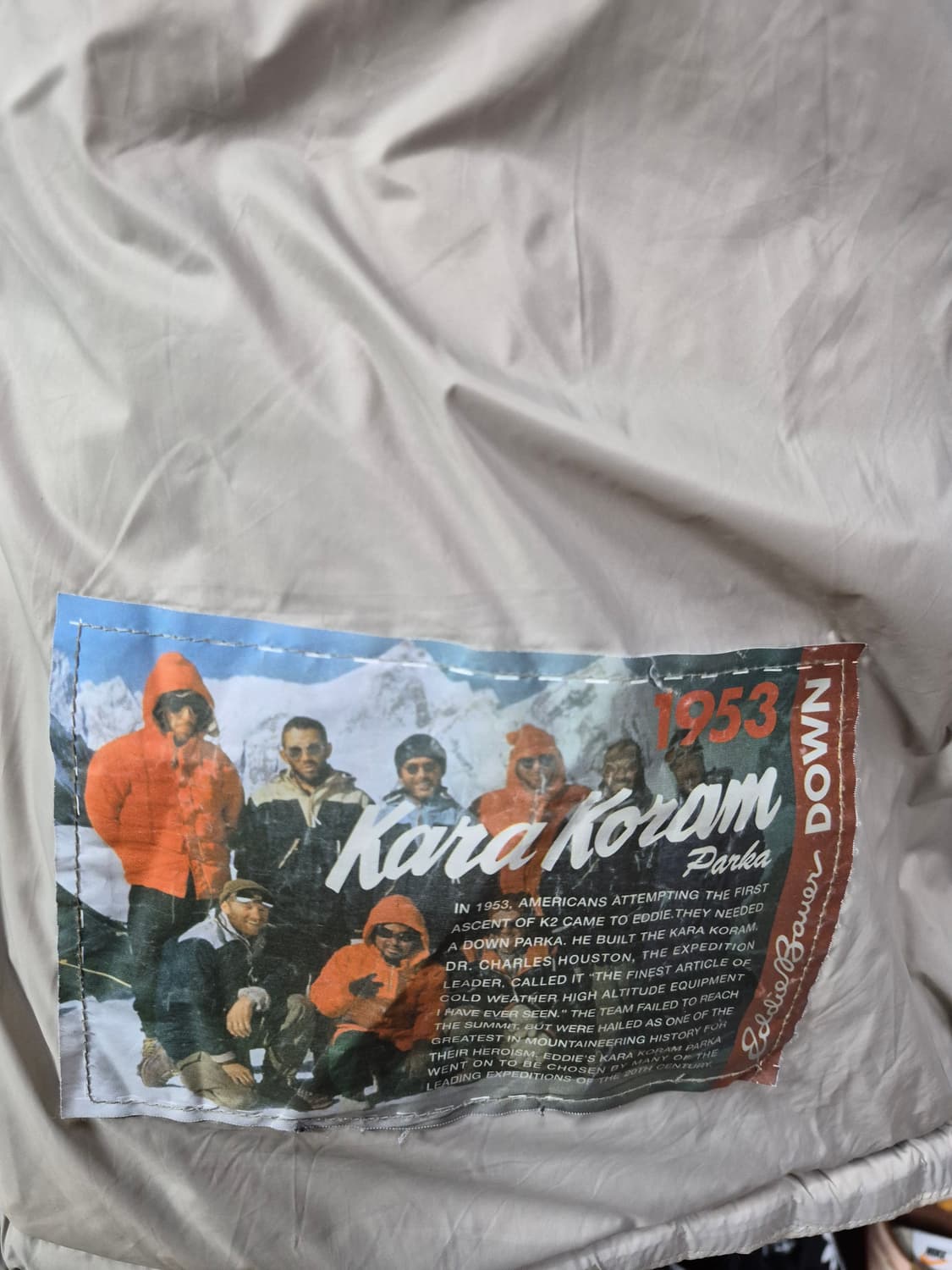 에디바우어 카라코람 폭스퍼 다운 패딩 95 상품이미지3